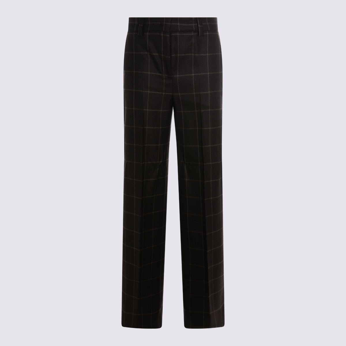 Incotex Trousers Dark Brown _wv