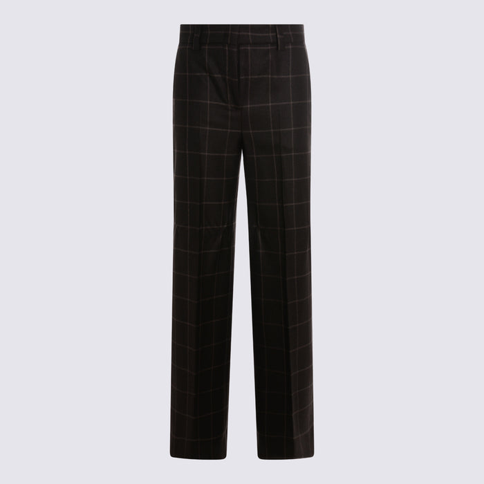 Incotex Trousers Dark Brown _wv