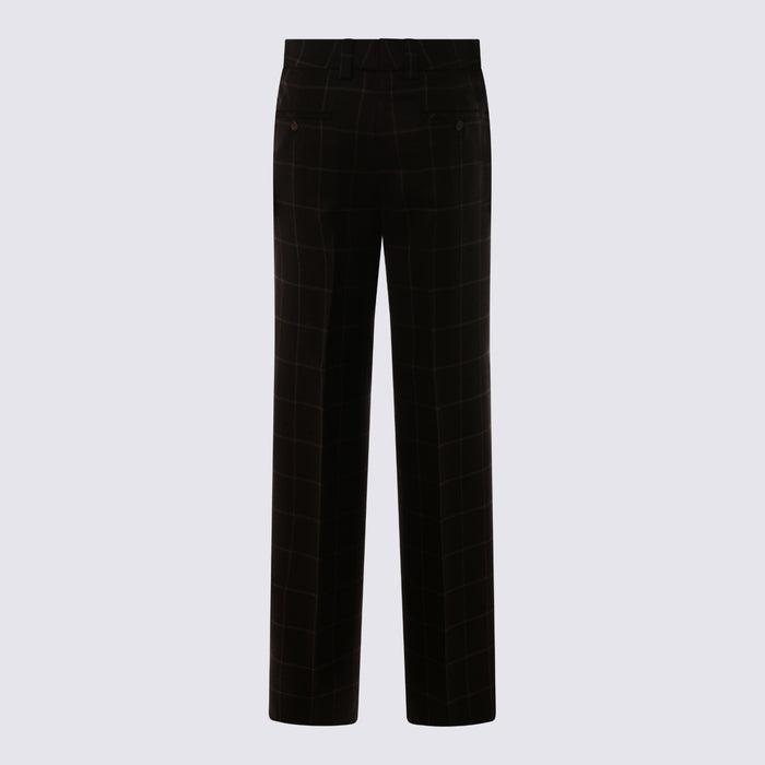 Incotex Trousers Dark Brown _wv
