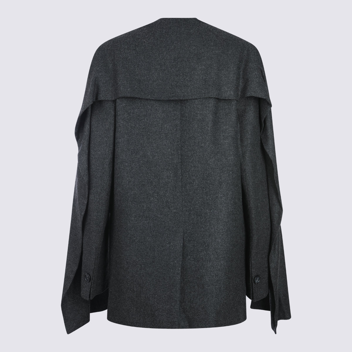 TOTEME Jackets Charcoal Melange _vi Wo