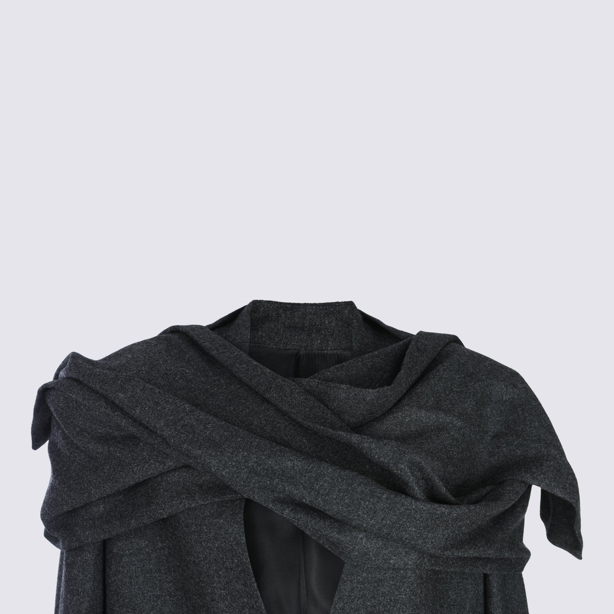 TOTEME Jackets Charcoal Melange _vi Wo