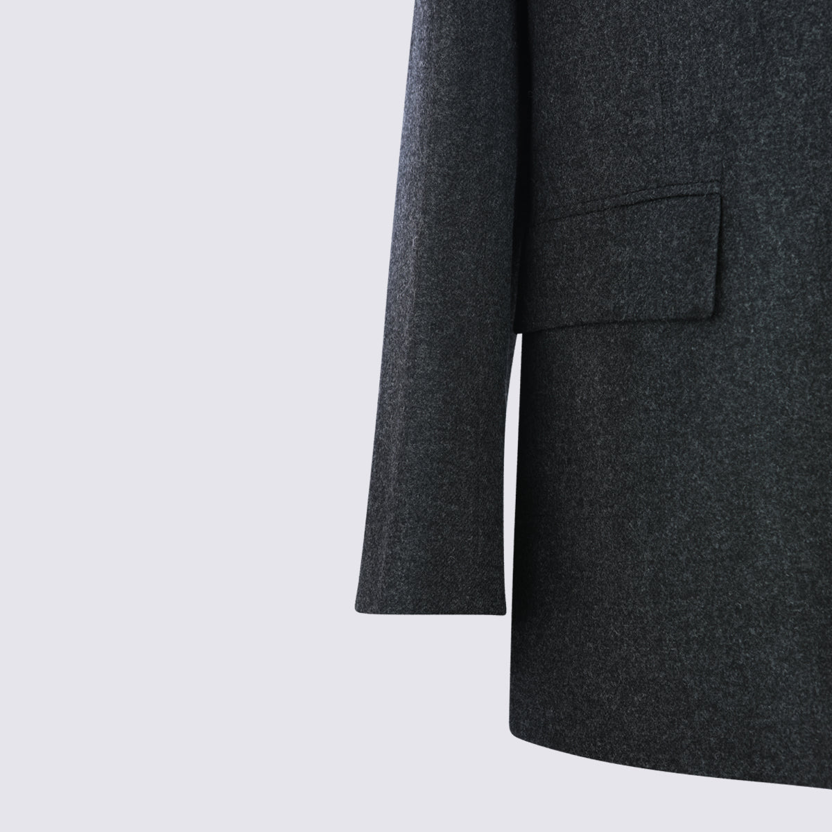 TOTEME Jackets Charcoal Melange _vi Wo