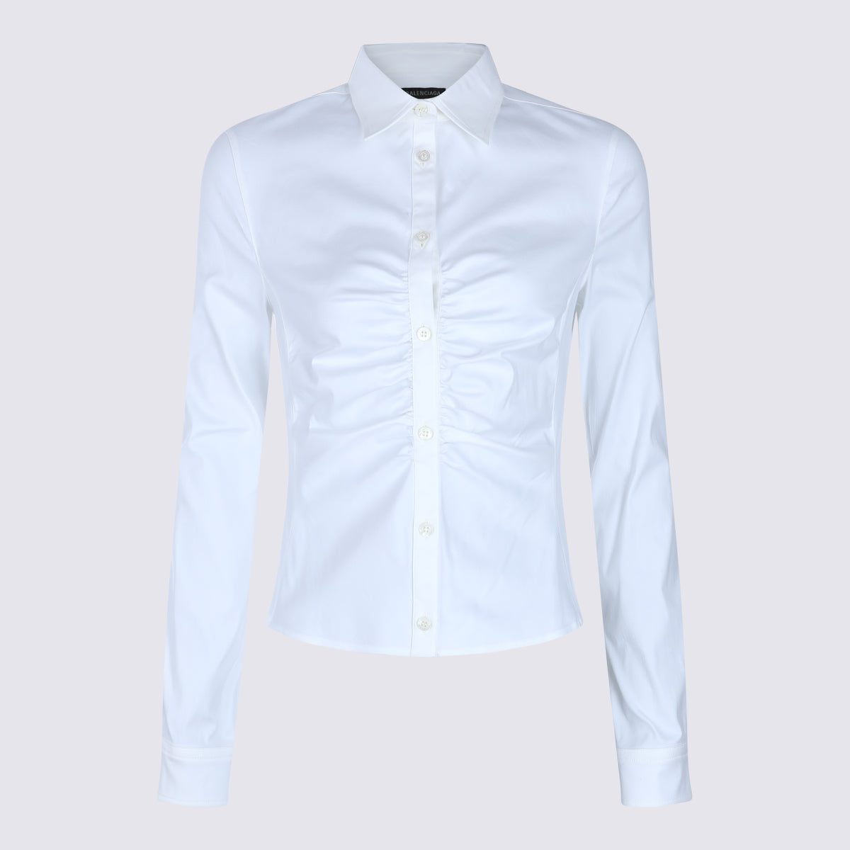 Balenciaga Shirts White _co Pa Ea