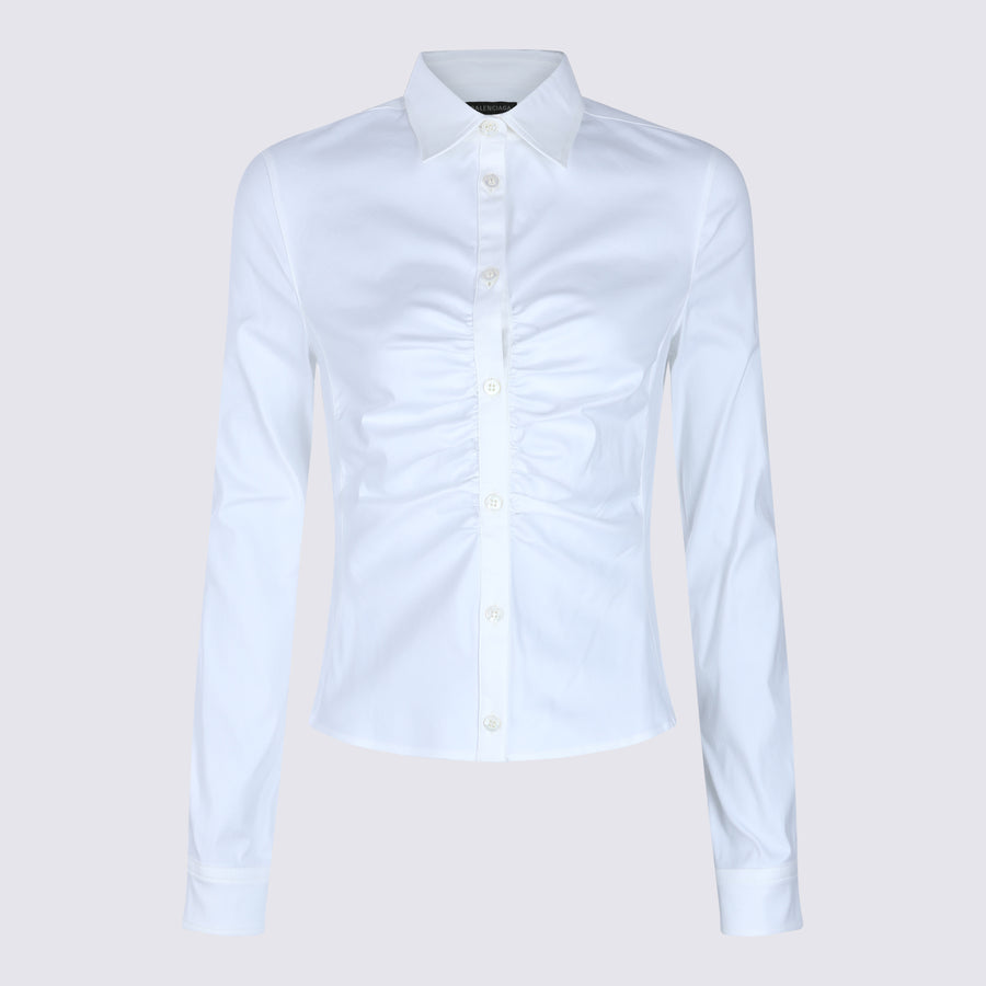 Balenciaga 85% Cotton shirt in white