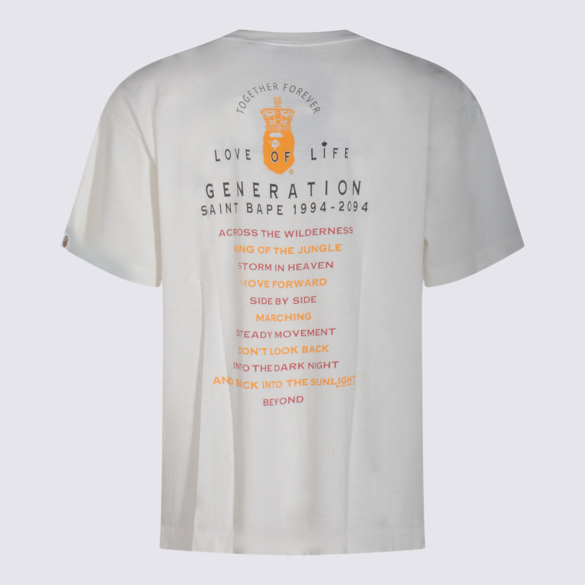 SAINT MXXXXXX T-shirts and Polos White _100 % Co
