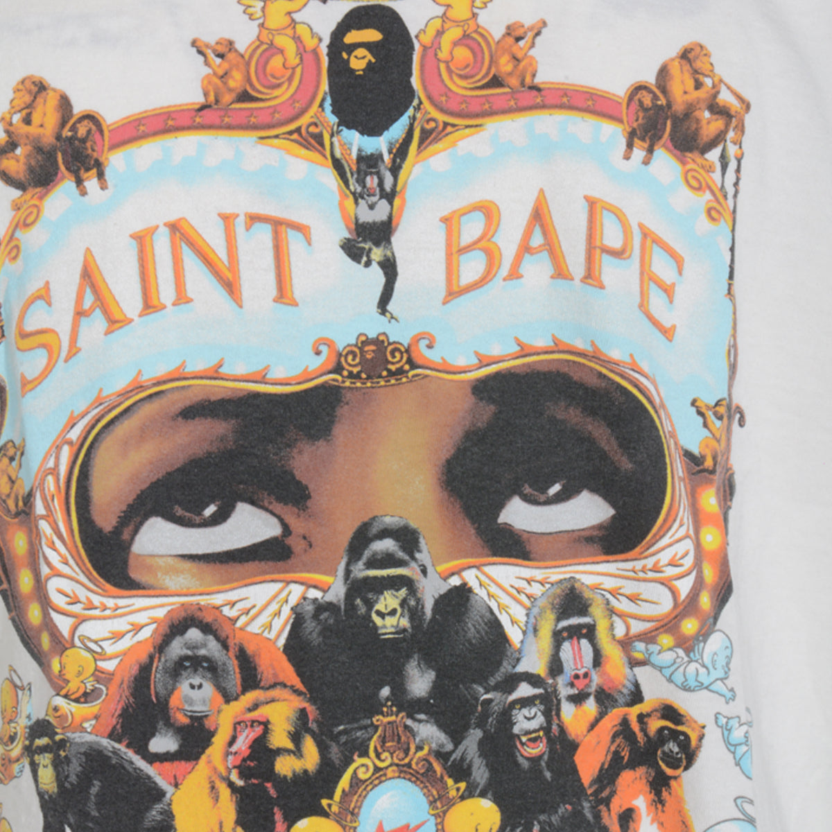 SAINT MXXXXXX T-shirts and Polos White _100 % Co