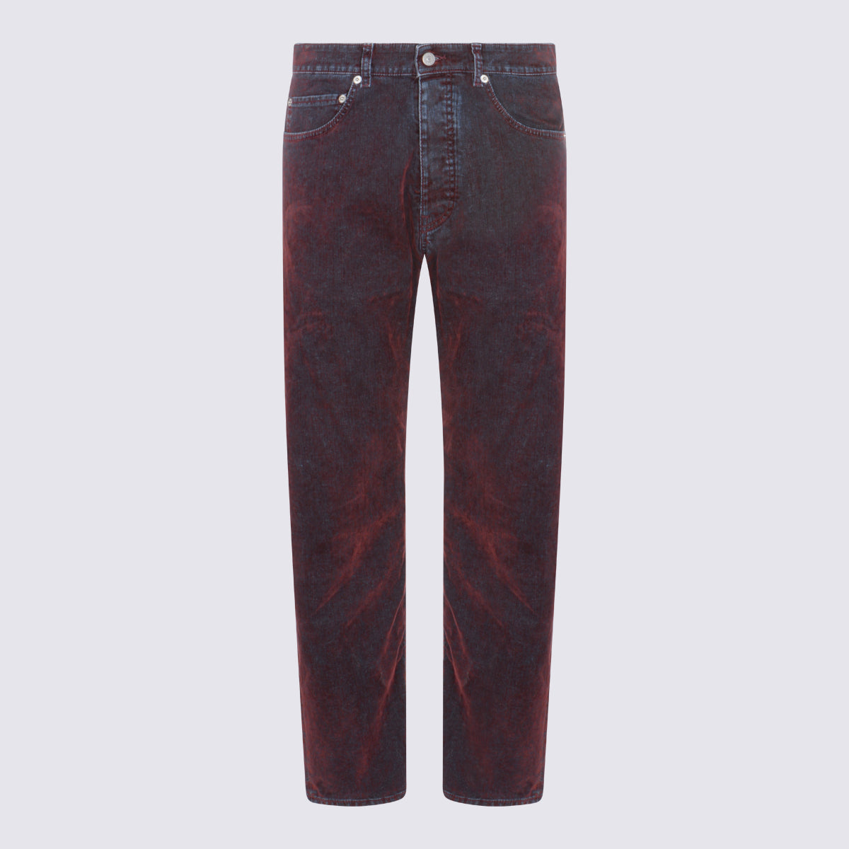 MM6 Maison Margiela Trousers Red _co