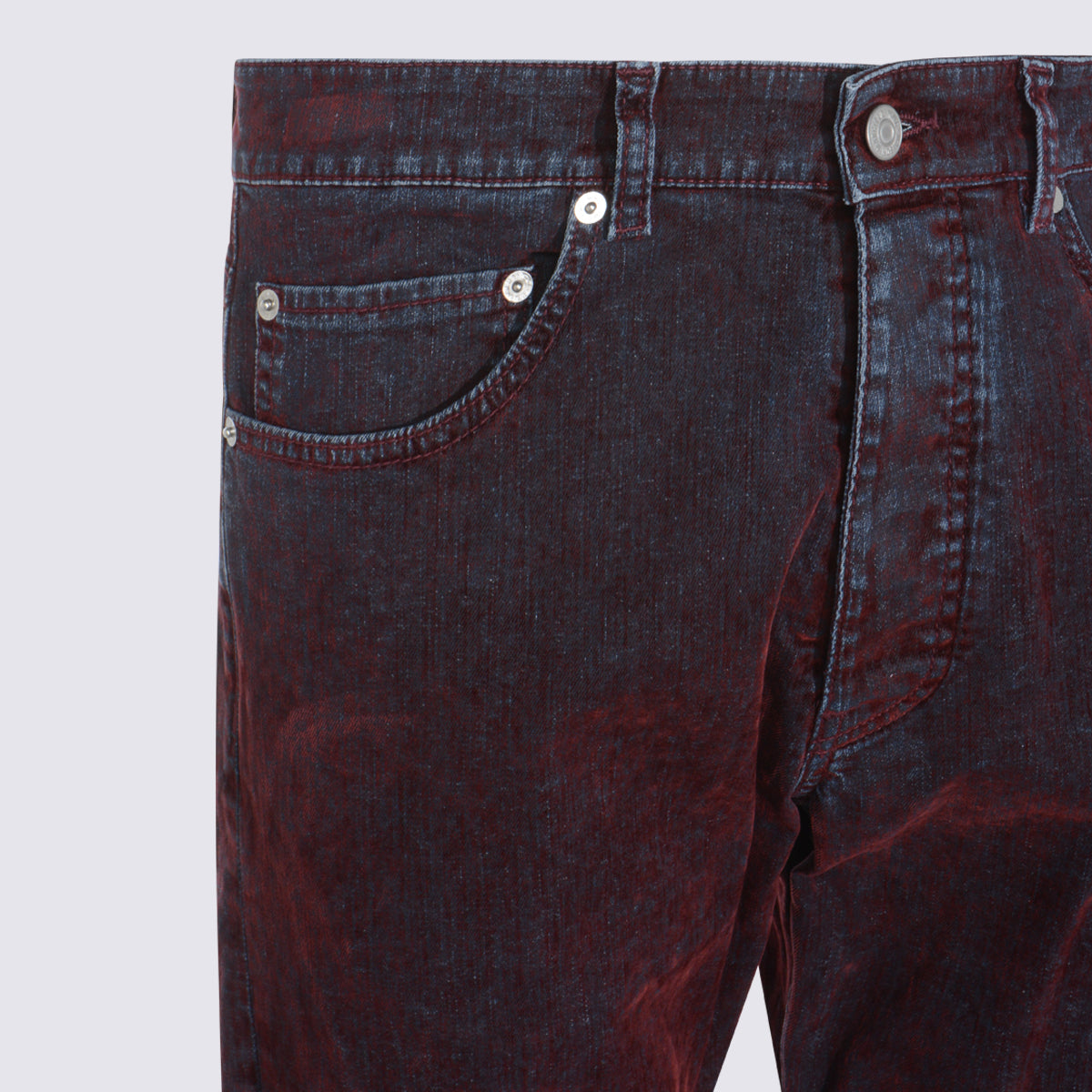 MM6 Maison Margiela Trousers Red _co