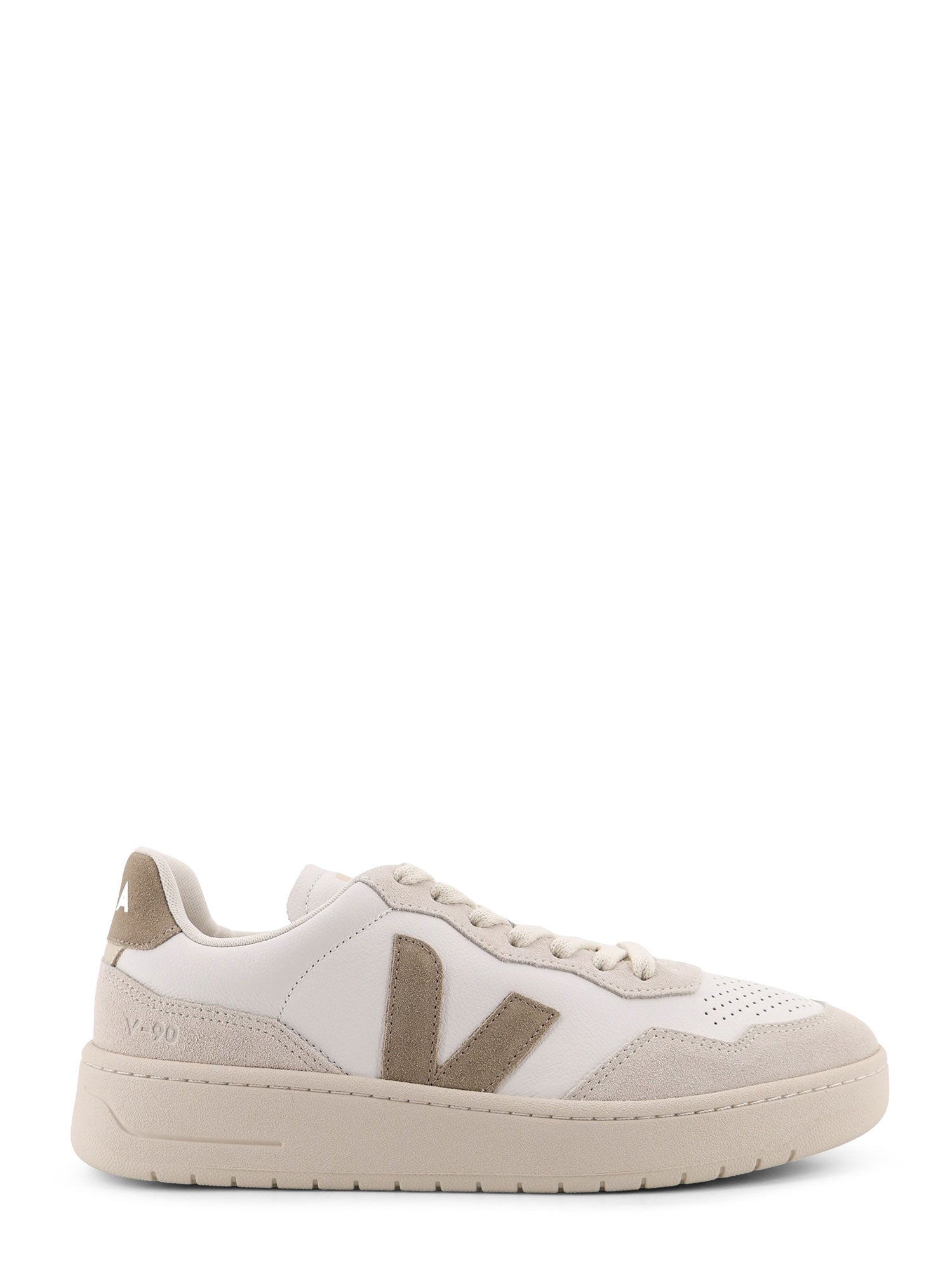Veja Sneakers White Taupe Pelle