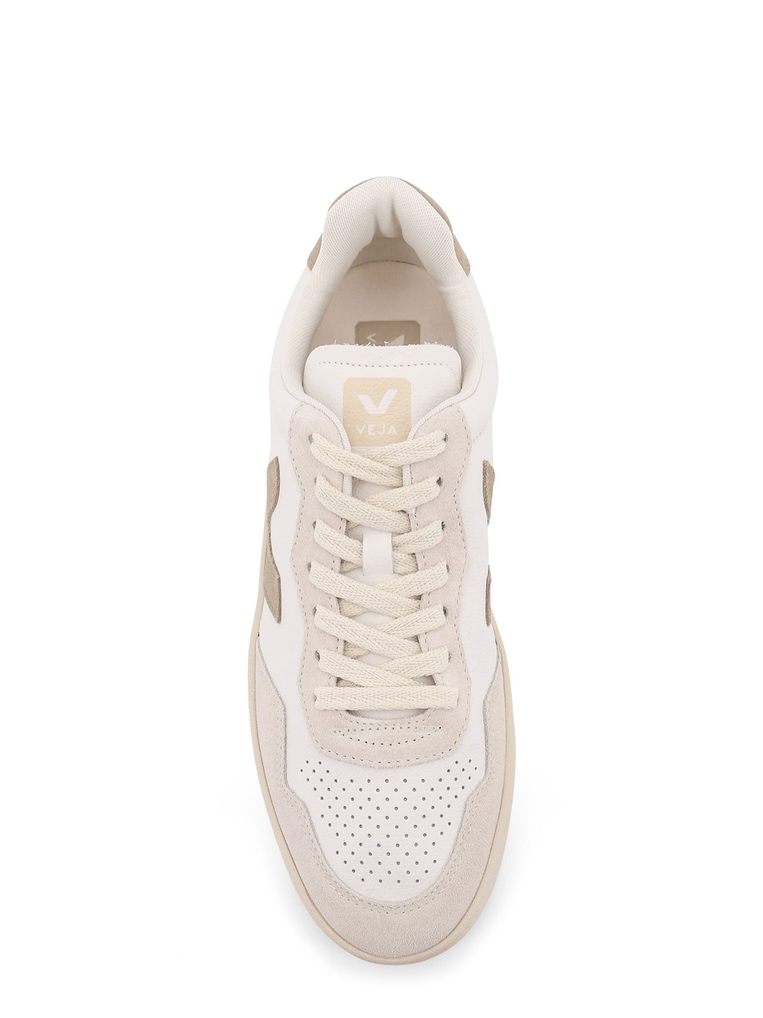 Veja Sneakers White Taupe Pelle