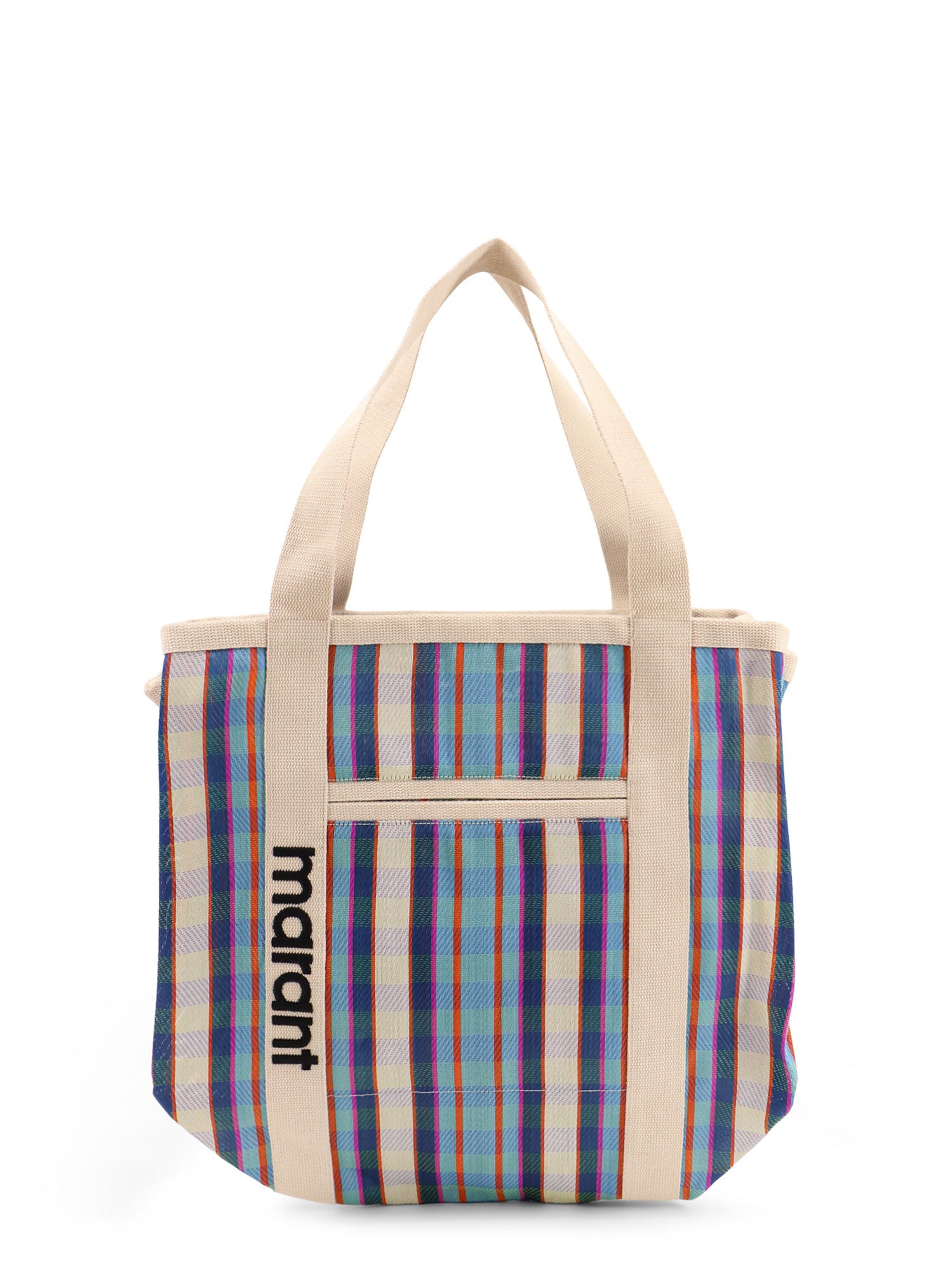 Isabel Marant Bags Turquoise/chalk Nylon