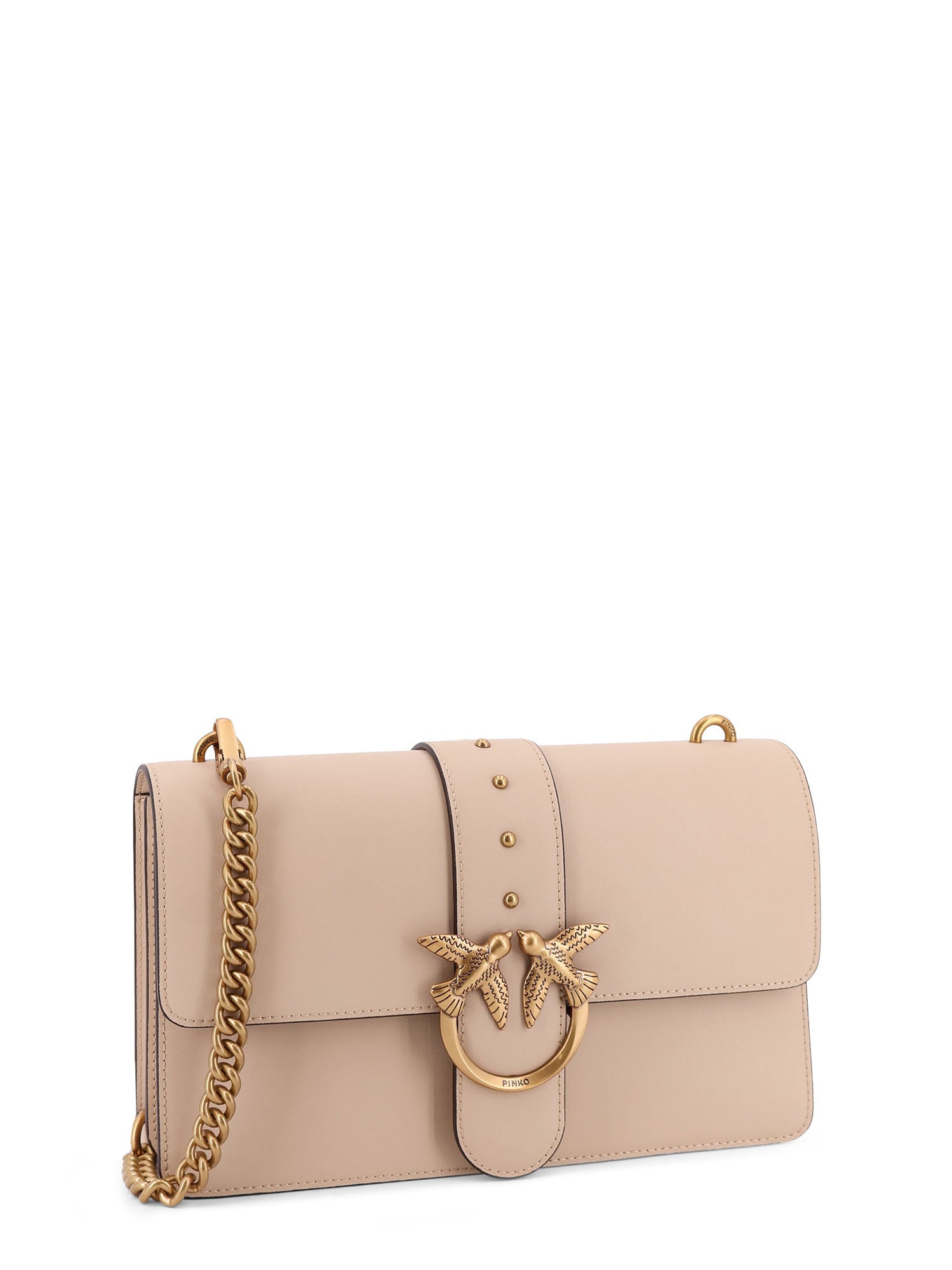 Pinko Bags Beige Pelle