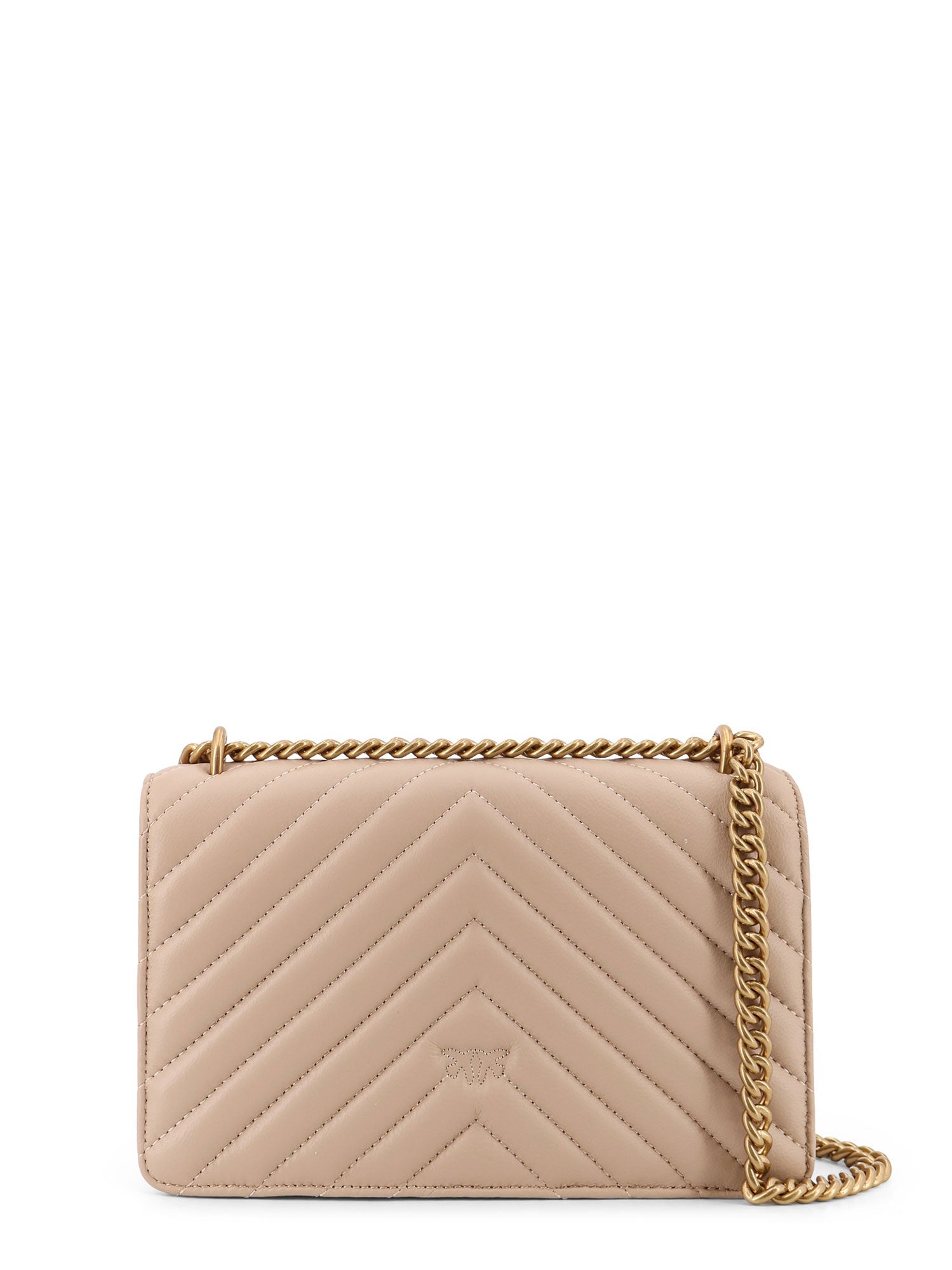 Pinko Bags Beige Pelle