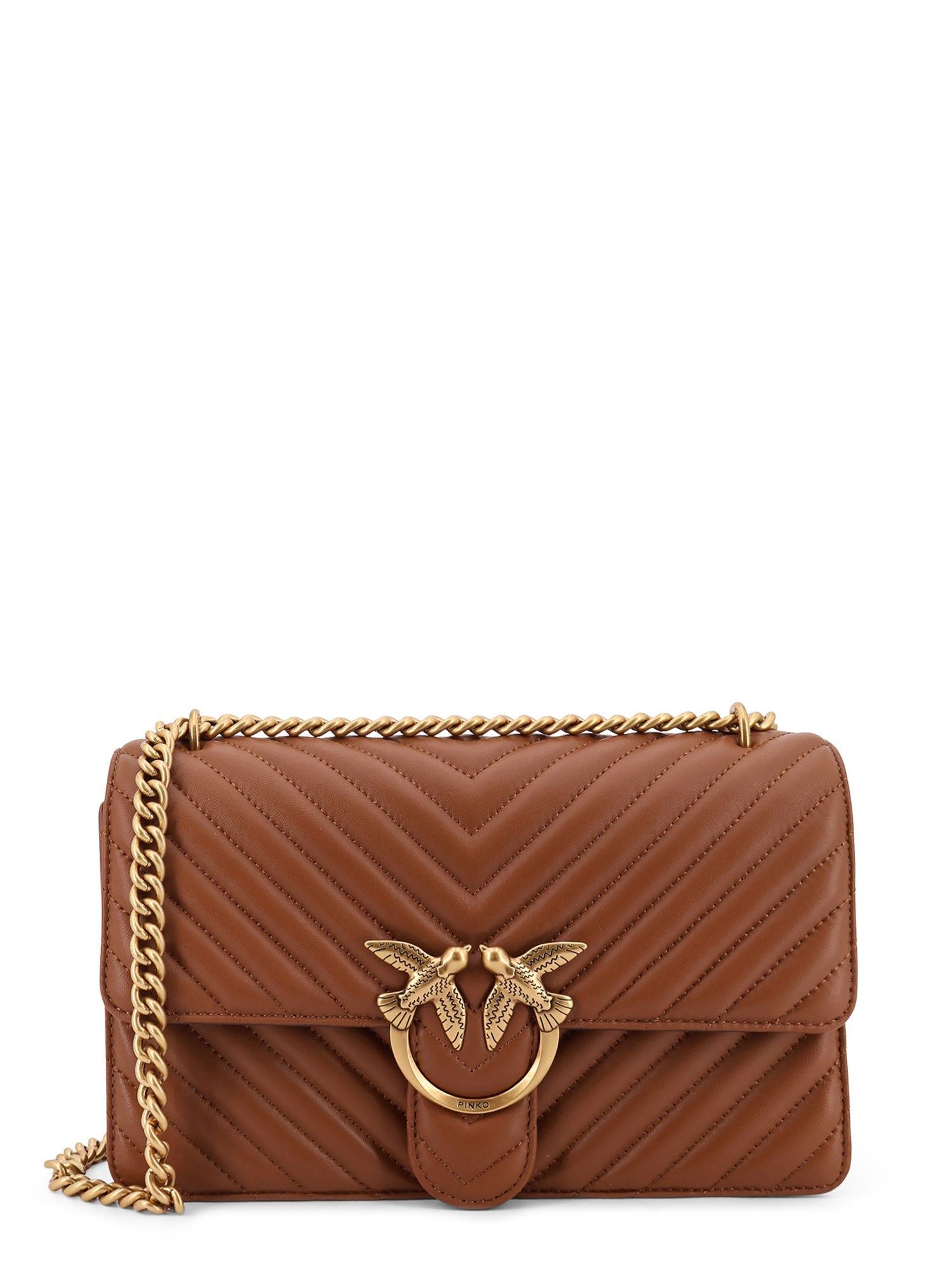 Pinko Bags Brown Pelle