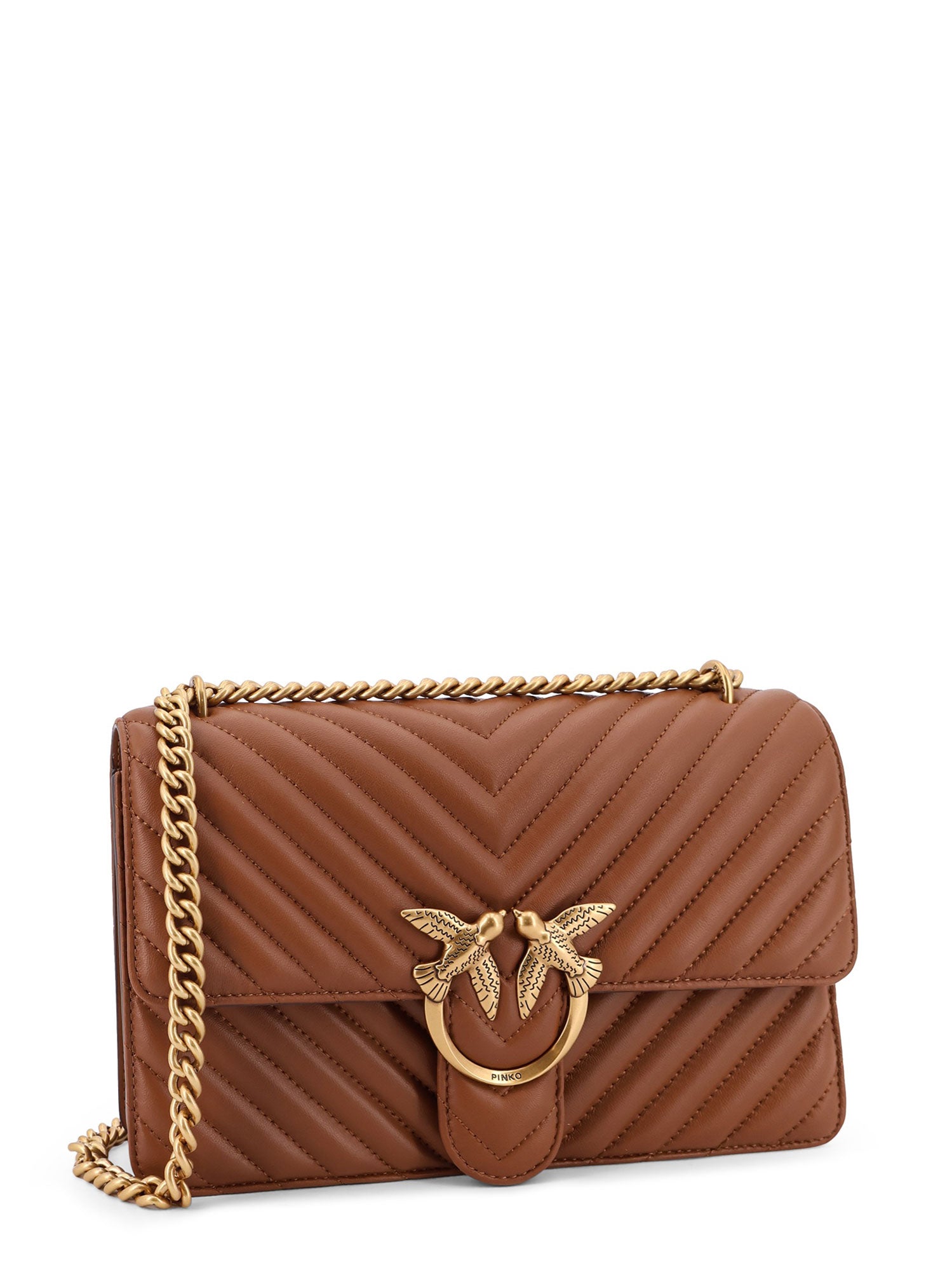 Pinko Bags Brown Pelle