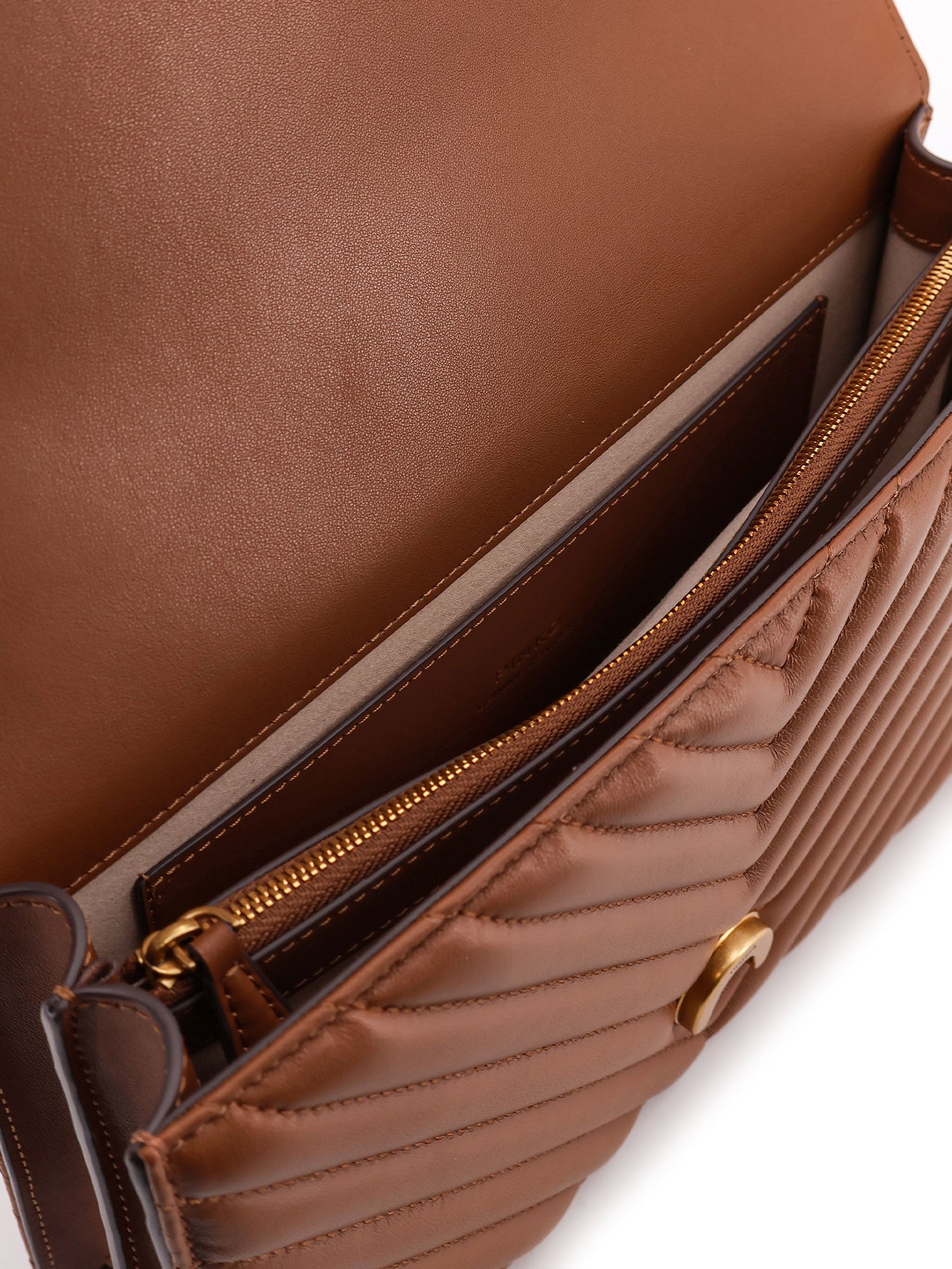 Pinko Bags Brown Pelle