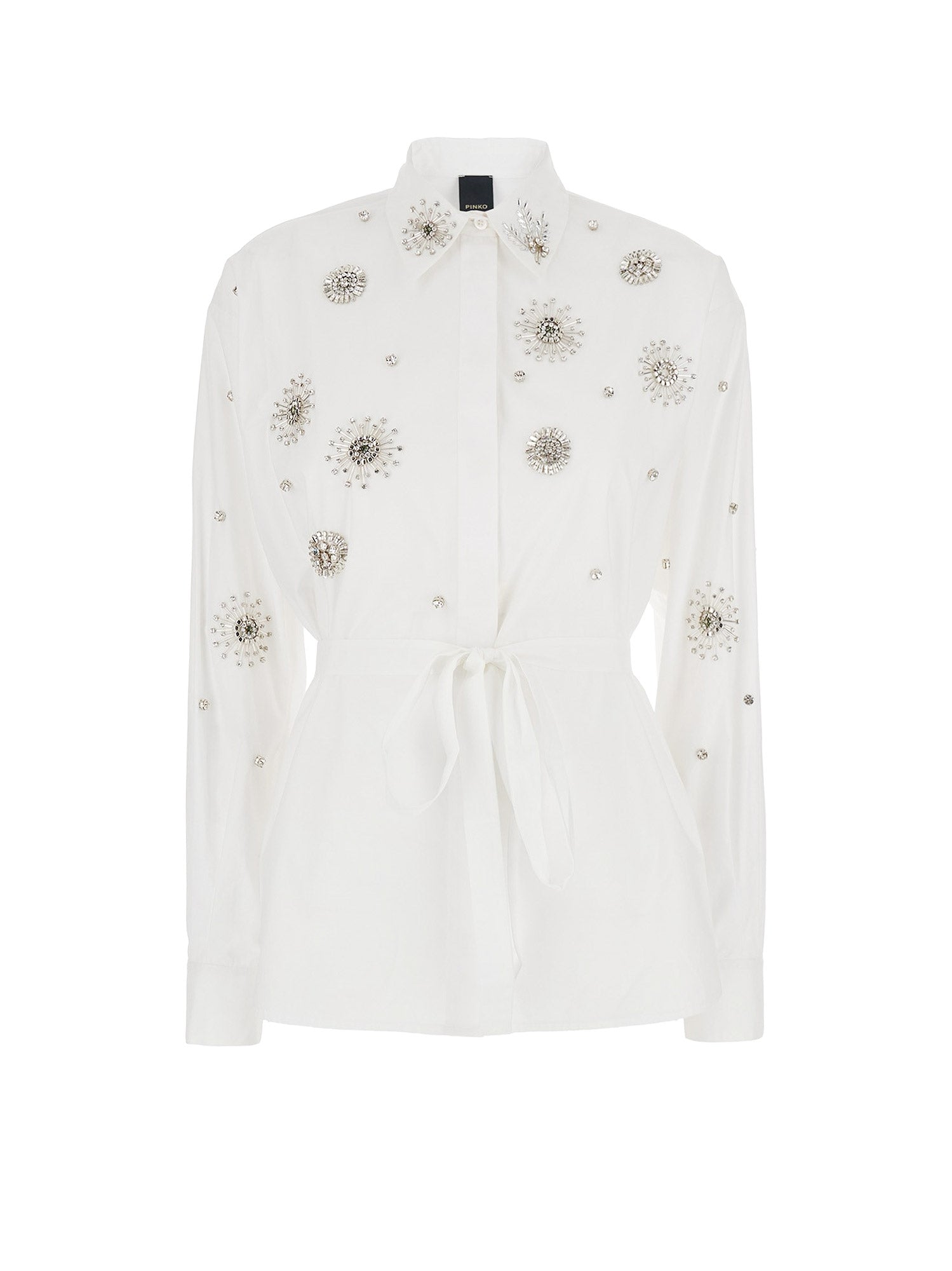 Pinko Shirts White Cotone