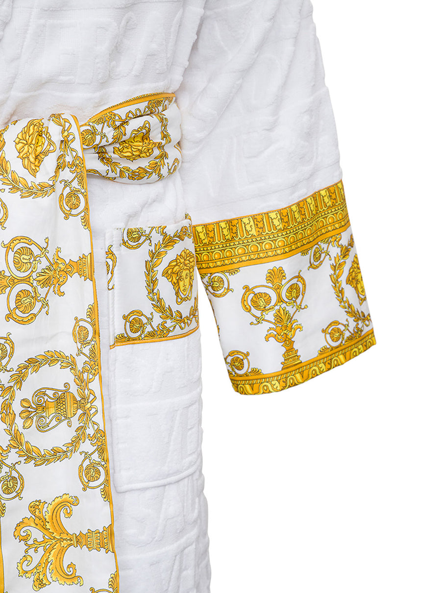 Bathrobe White Cotton Towels & Bath Robes