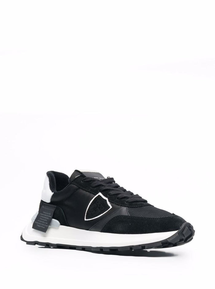Antibes Mondial Black Leather Sneakers Calf