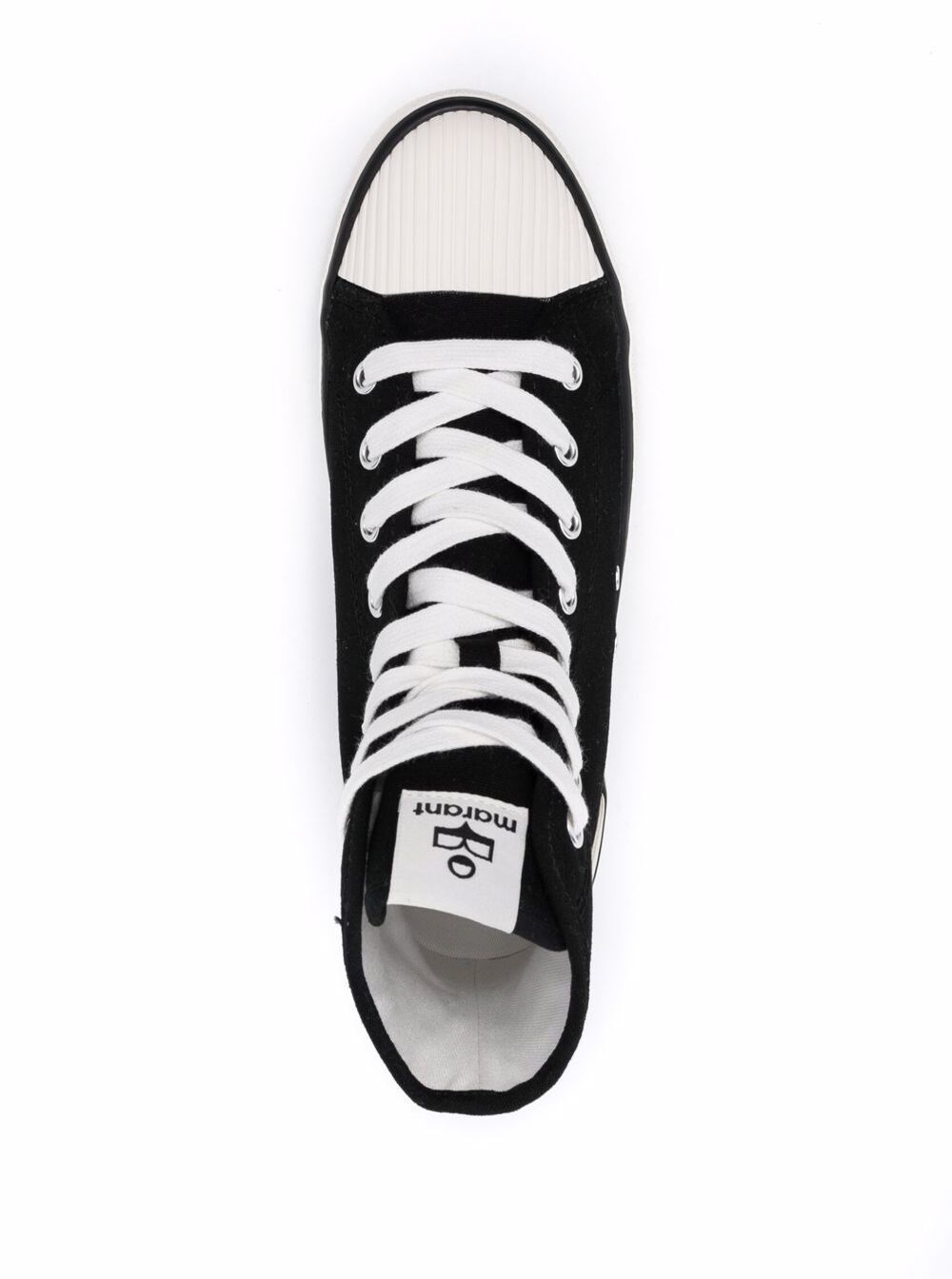 Benkeen Black Cotton Sneakers With Logo Print