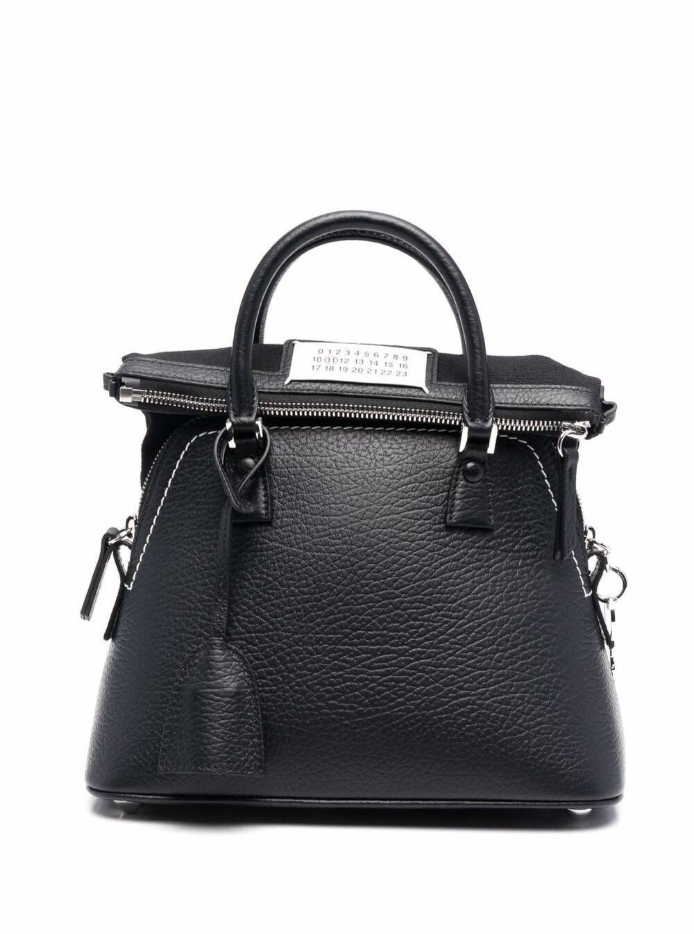 5ac Mini Black Polyvinyl Butyral Crossbody Bags