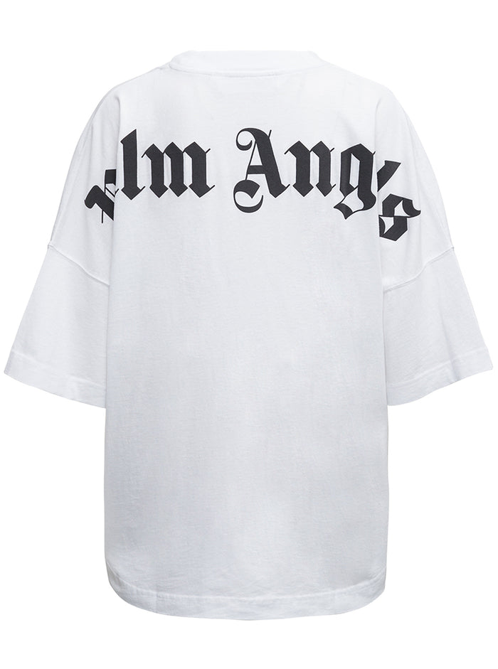Classic Logo White Cotton T-Shirt Tshirts And Polo Shirts