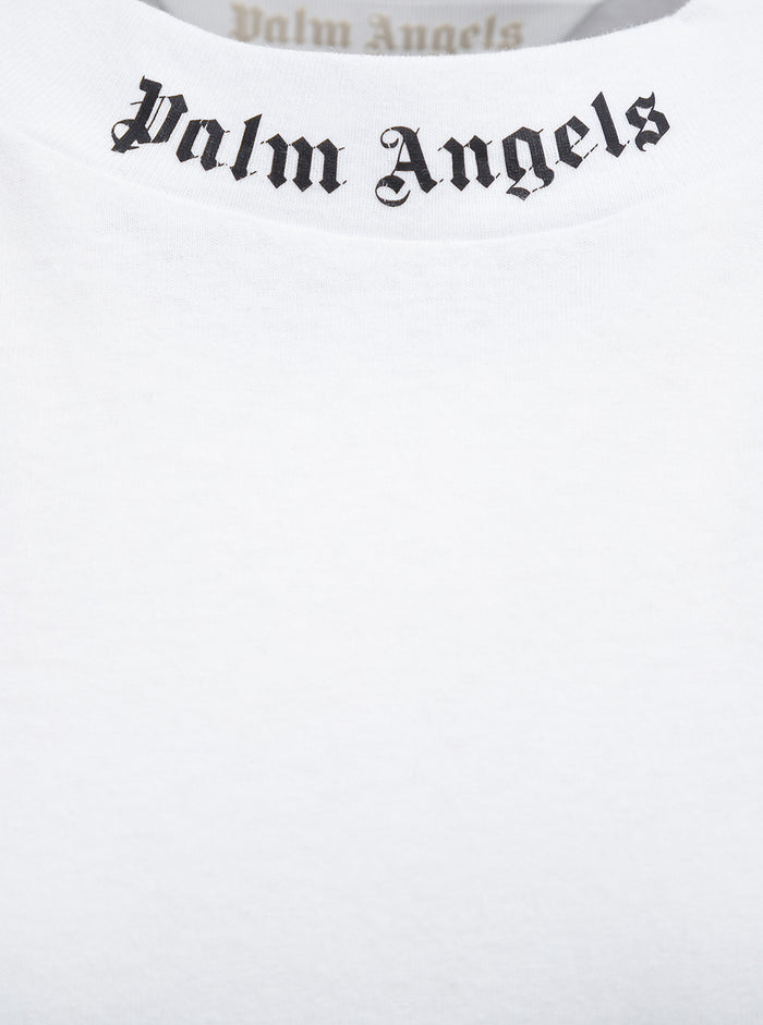 Classic Logo White Cotton T-Shirt Tshirts And Polo Shirts