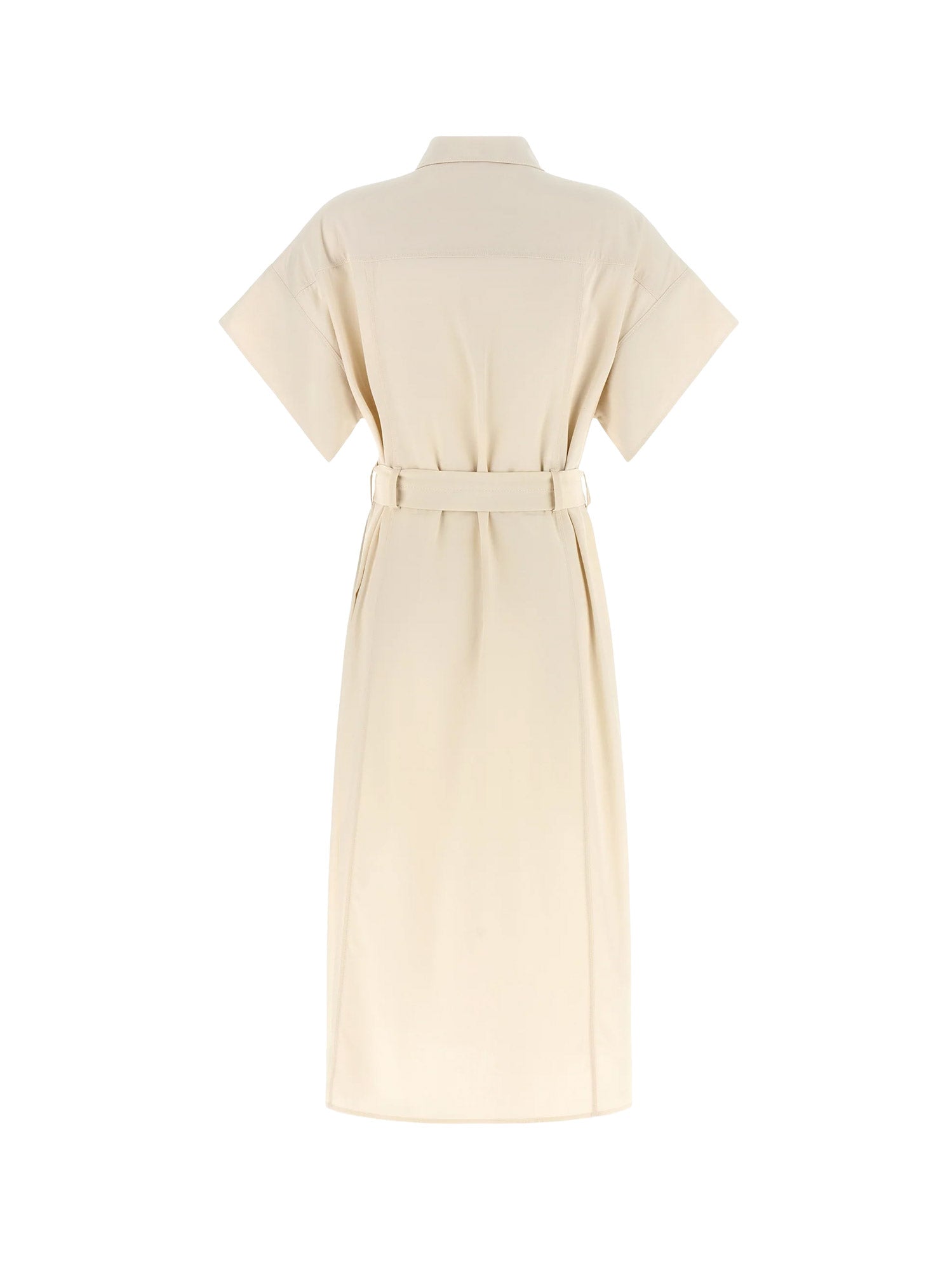 Pinko Dresses Beige Cotone