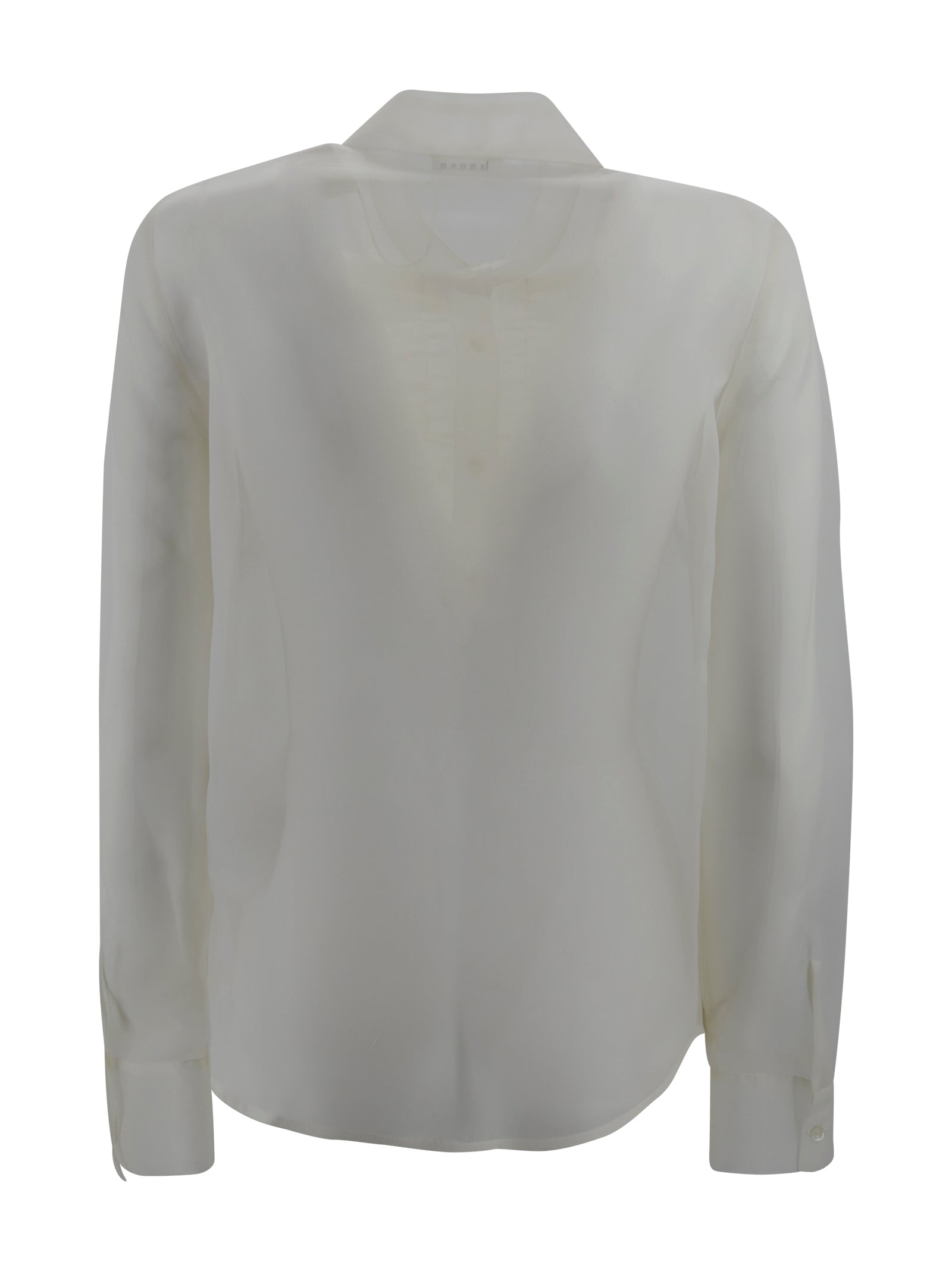 Parosh Shirts Cream Seta