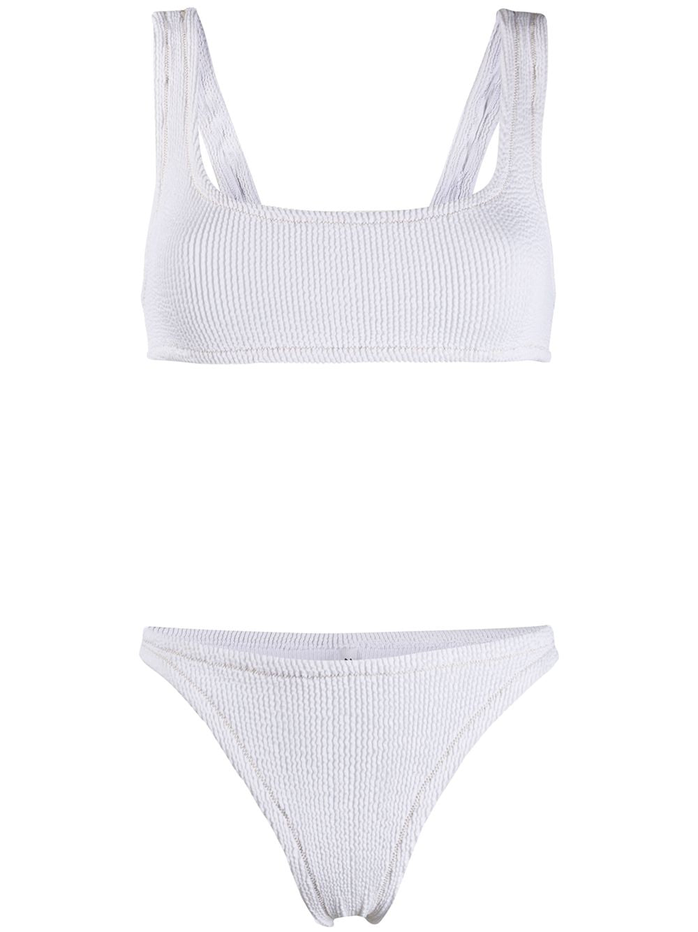 Ginny White Bikini Set Polyamide Elastane Beachwear
