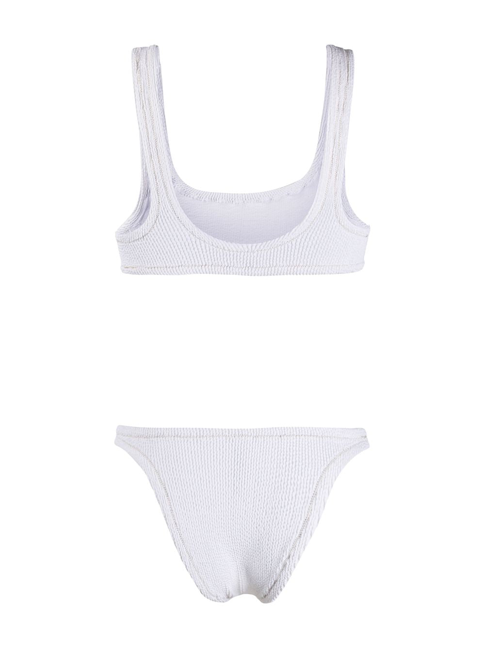 Ginny White Bikini Set Polyamide Elastane Beachwear