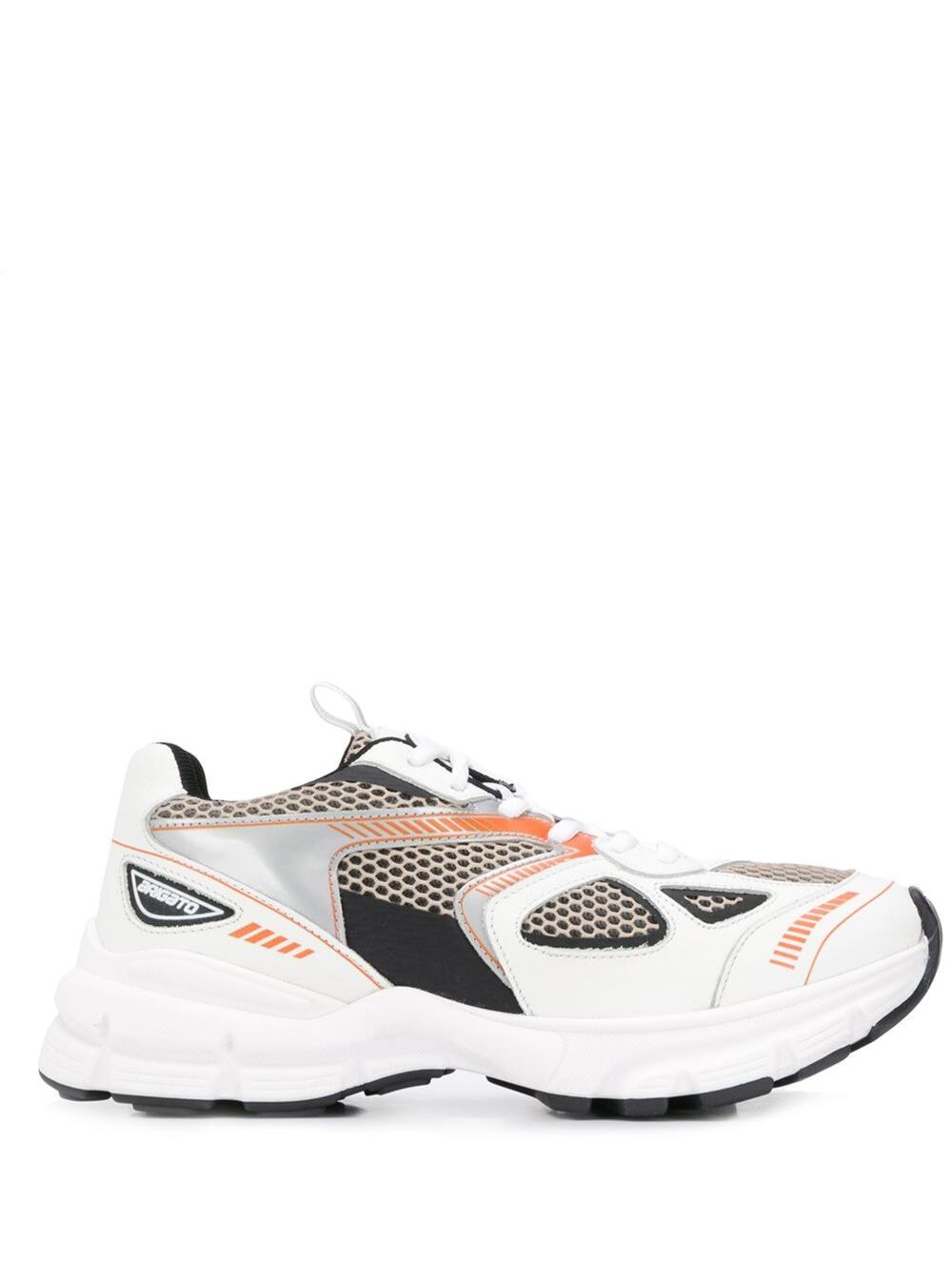 Marathon Recycled Rubber And Leather Sneakers