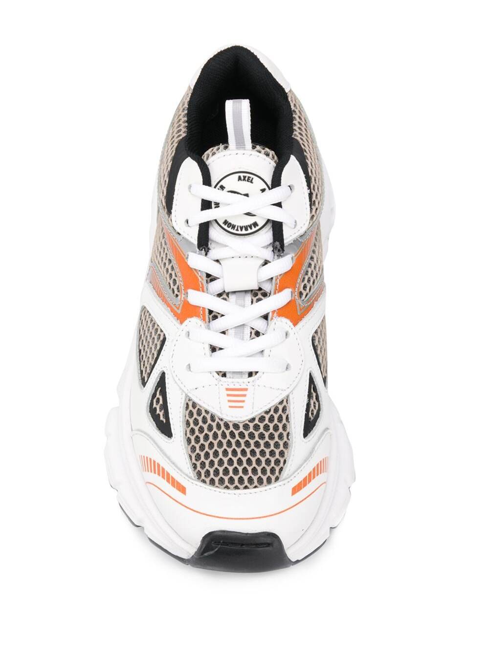 Marathon Recycled Rubber And Leather Sneakers