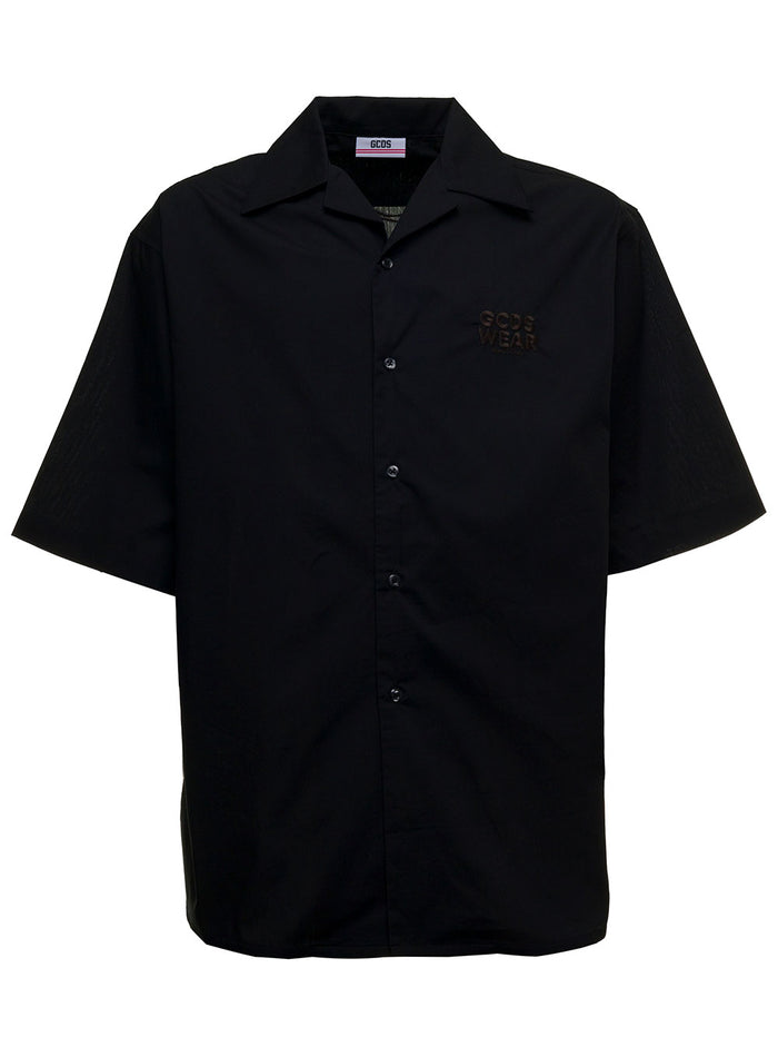 Andy Black Cotton Polo Shirt With Logo Bamboo And Blouses
