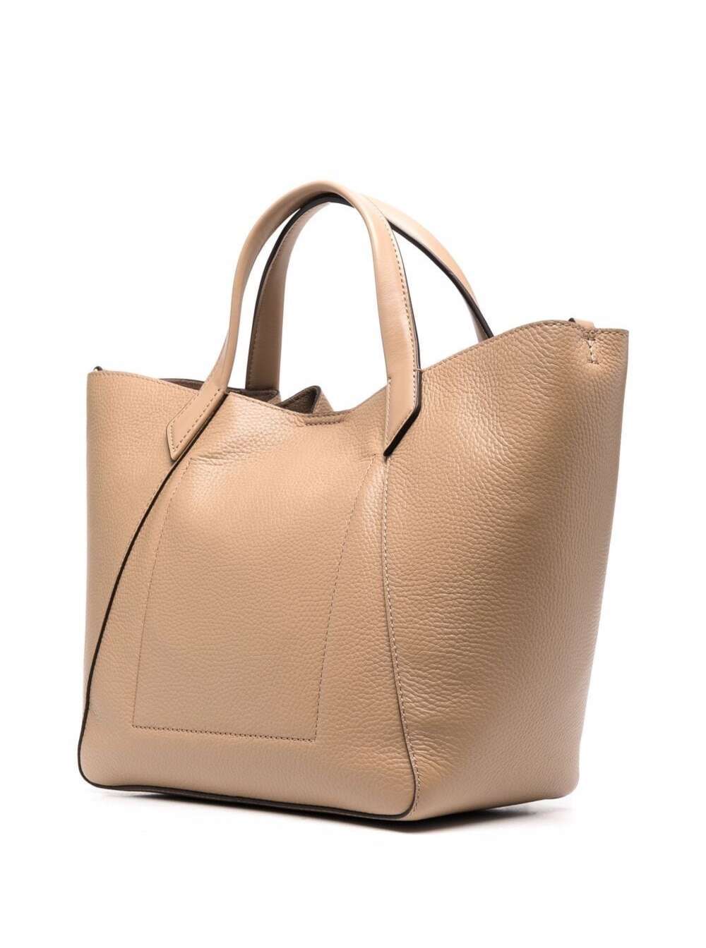 M Michael Kors Phoebe Womans Beige Leather Crossbody Bag Cow