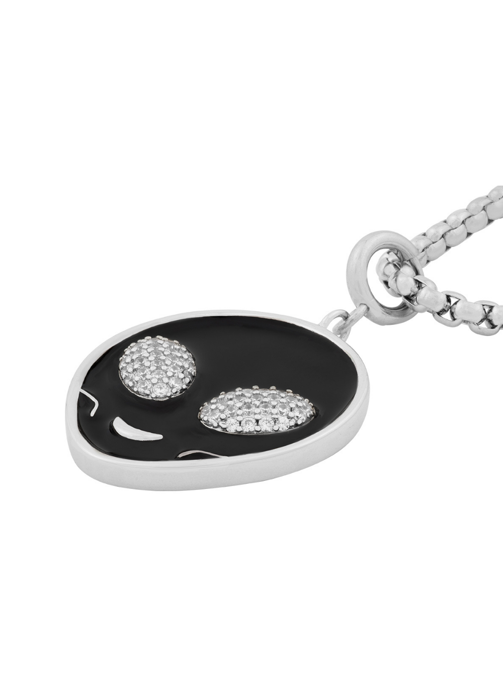 Brother Pendant Black Necklace Grey Necklaces