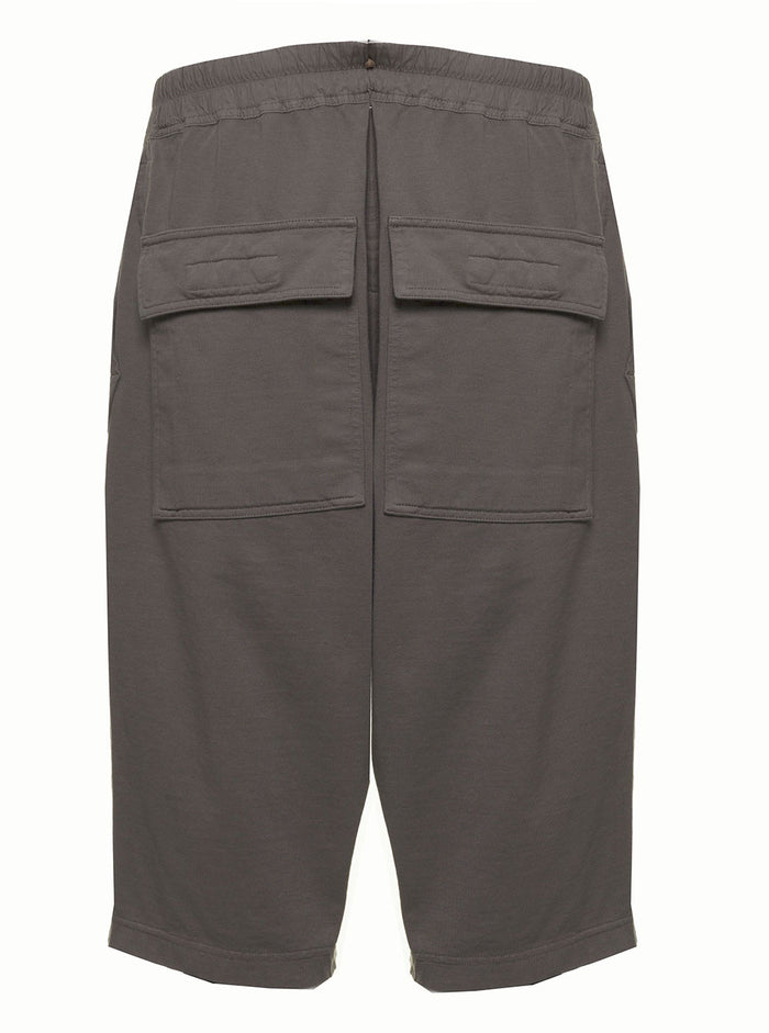 Cotton Bermuda Shorts With Pockets Beige Trousers