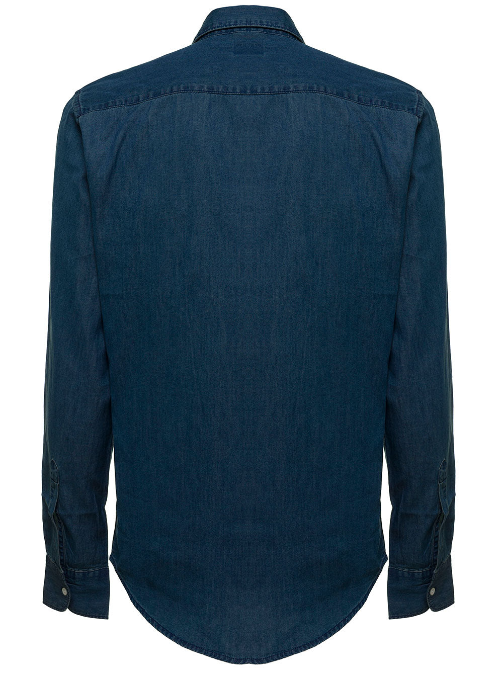 Sterling Denim Shirt Blu Cotton And Blouses