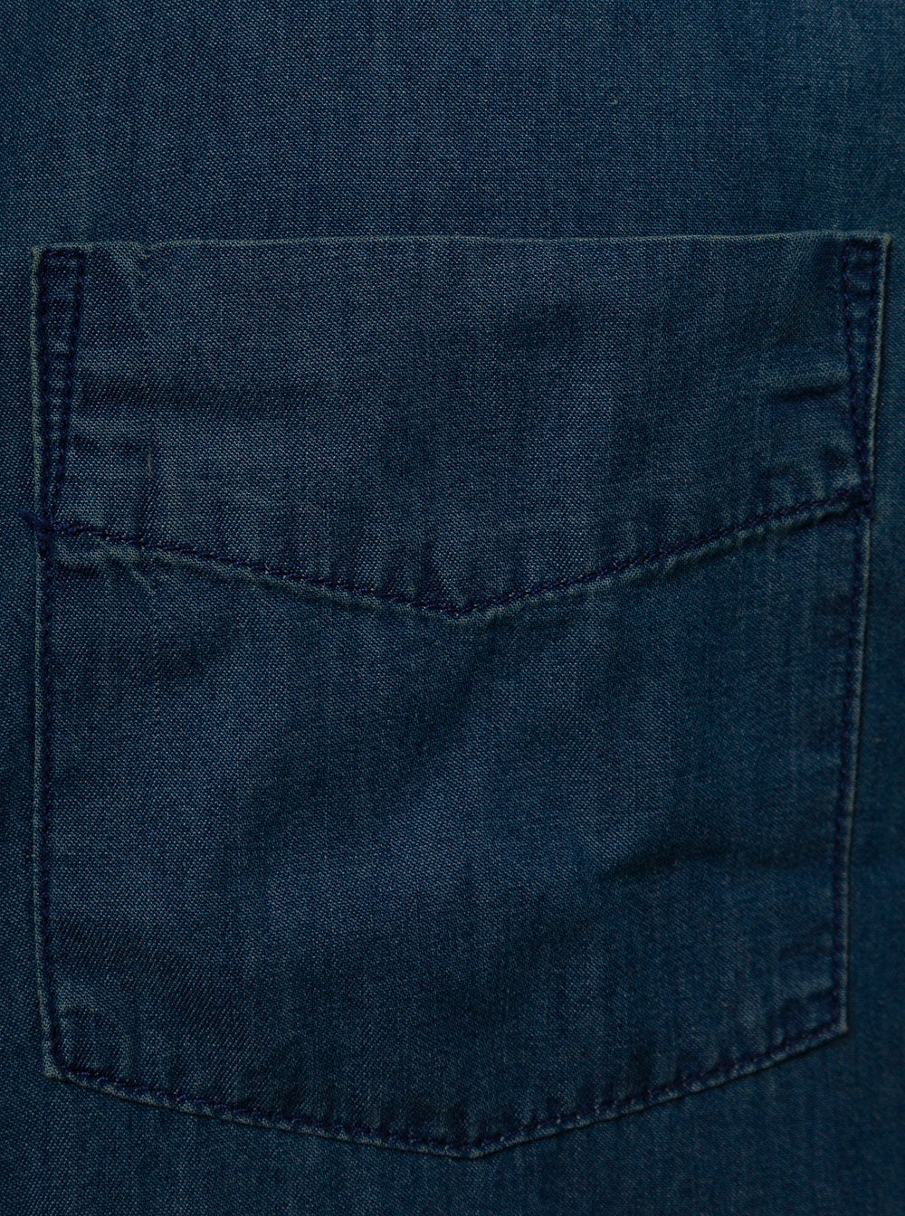 Sterling Denim Shirt Blu Cotton And Blouses