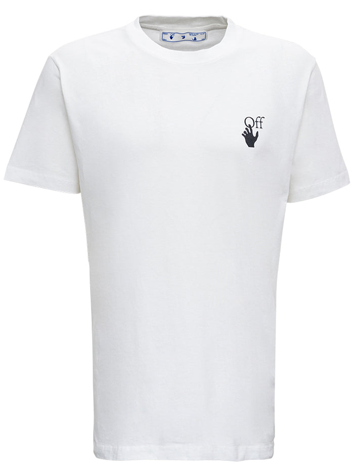 White Cotton Caravaggio T-Shirt Tshirts And Polo Shirts
