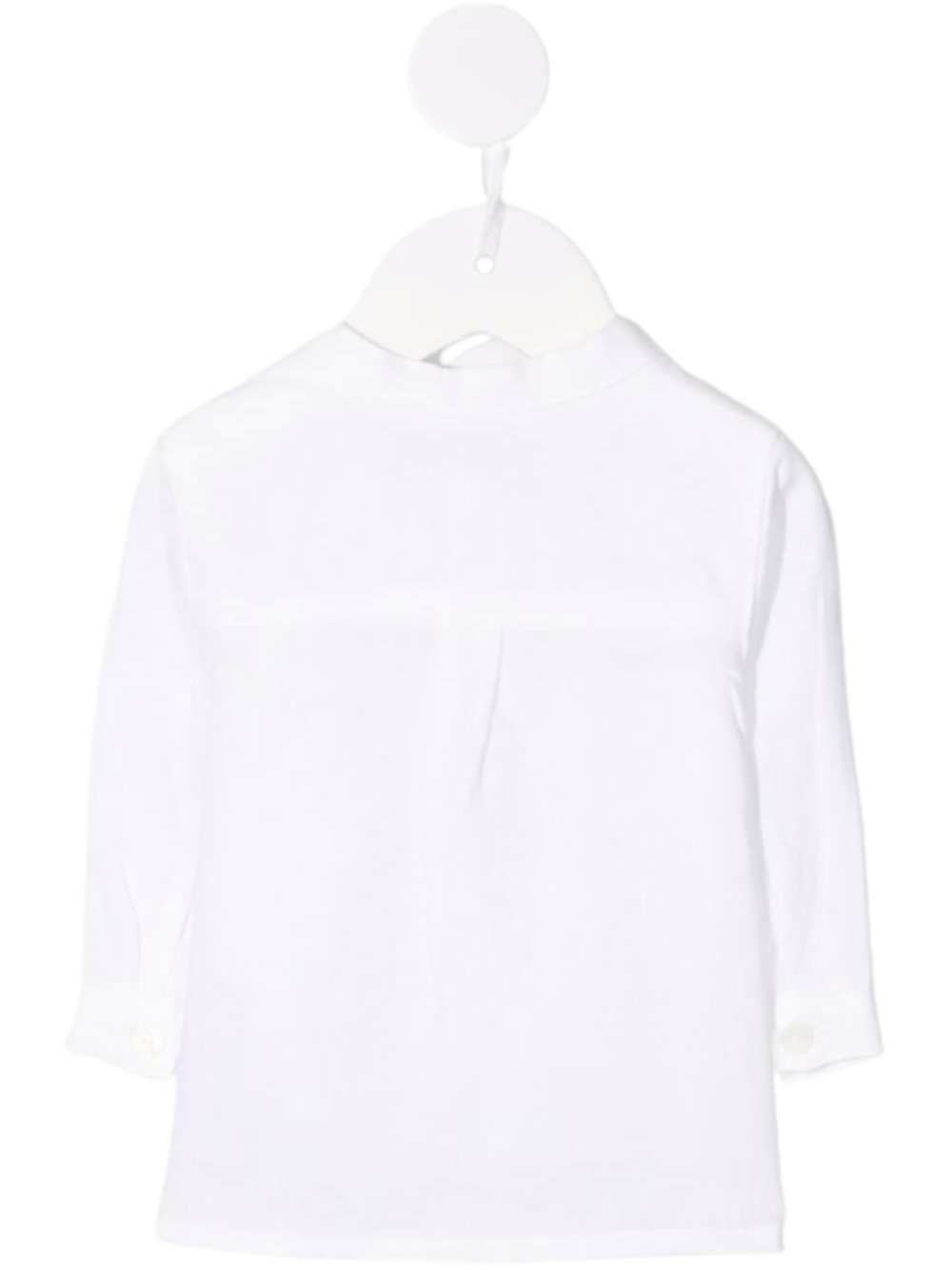 Tartine Et Chocolat Baby Girl White Linen Shirt And Blouses