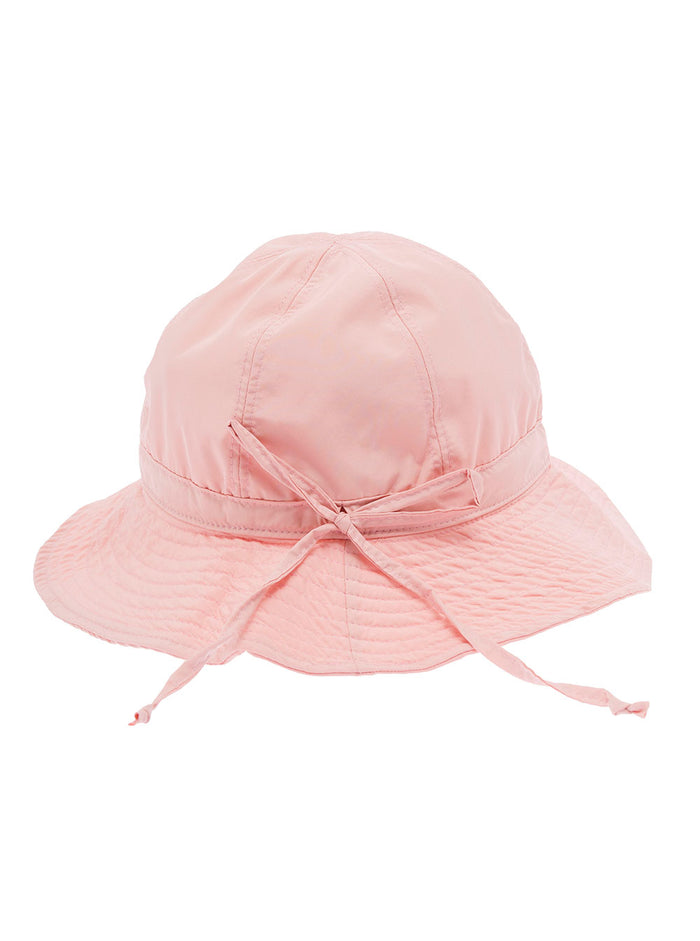 Pink Nylon Hat With Woman Gcds Logo Polyamide And Gloves