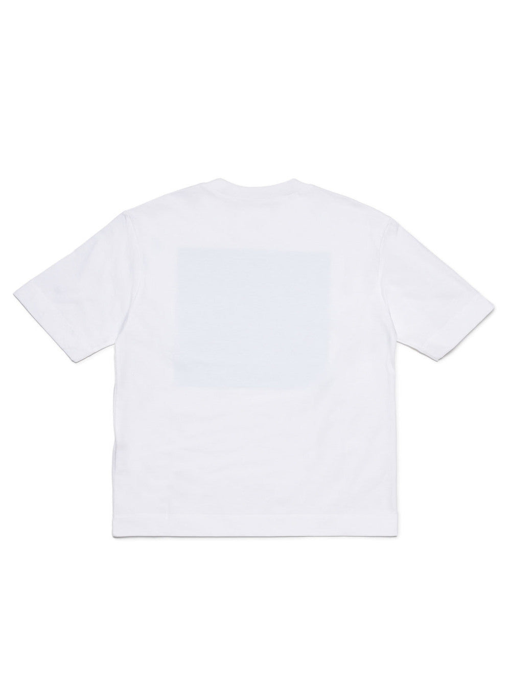 Marni Kids Girls White Cotton T-Shirt With Logo Print Jersey