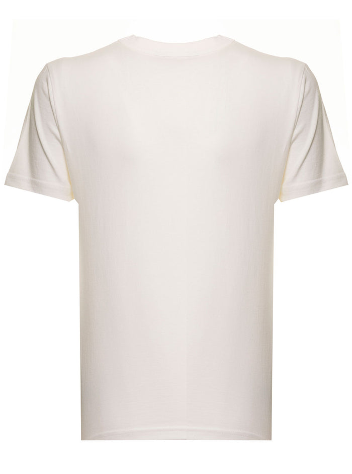 Andersson Bell Woman White Cotton T-Shirt With Print Tshirts And Polo Shirts