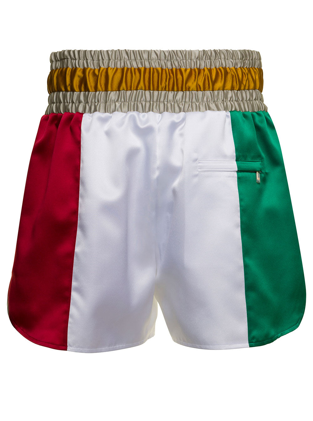 Italy Dolce & Gabbana Man Bermuda Shorts Acetate Polyamide Elastane And