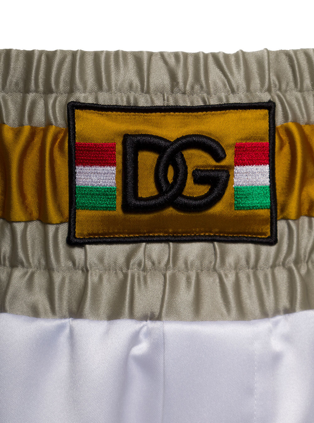 Italy Dolce & Gabbana Man Bermuda Shorts Acetate Polyamide Elastane And