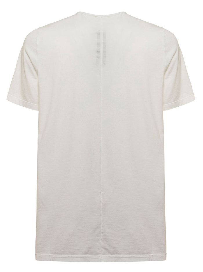 Drkshdw White Cotton Mant-Shirt With Print Tshirts And Polo Shirts