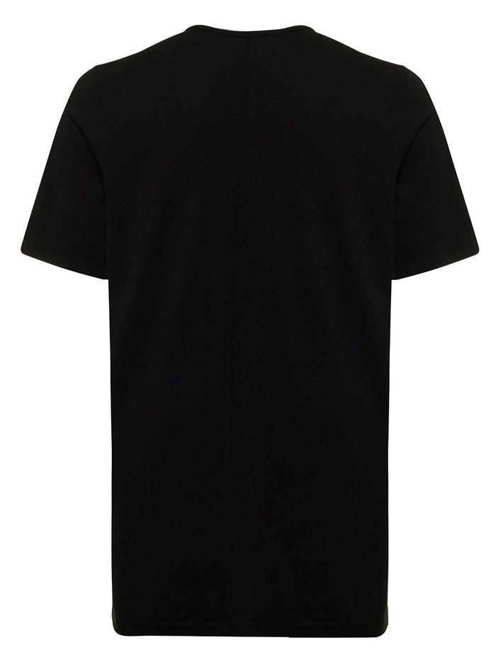 Drkshdw Black Cotton Man T-Shirt With Print Tshirts And Polo Shirts