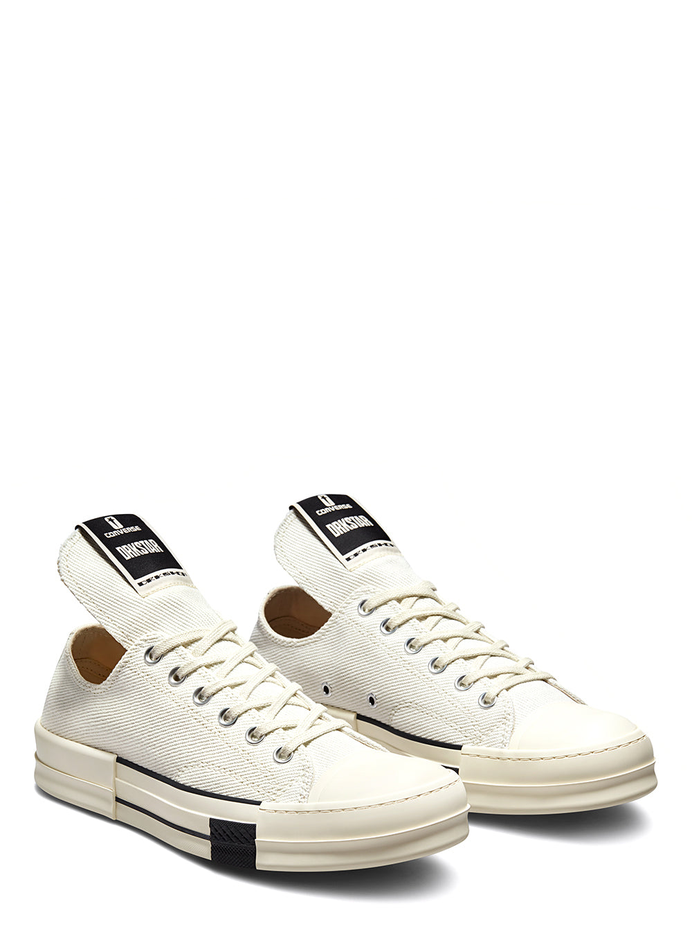 Converse X Drkshdw Drkstar Ox White Cotton Sneaker
