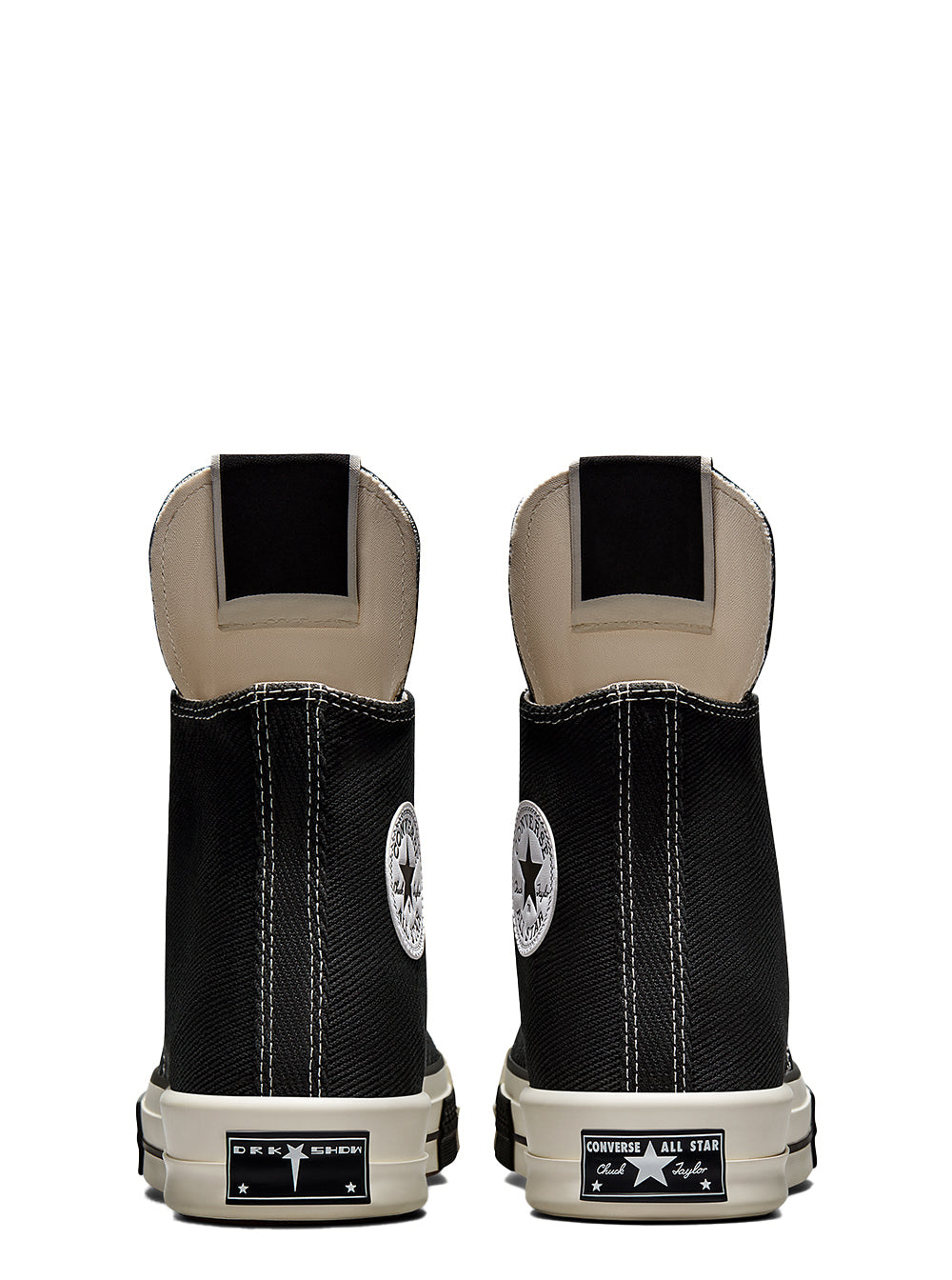 Converse X Drkshdw Drkstar Hi Black Cotton Sneaker